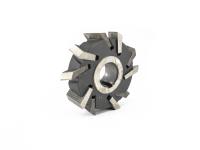 Фреза трехсторонняя 125х32х32 Z=10 со вставными рифлеными ножами Р6М5 ГОСТ 1669-78