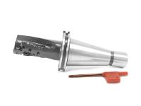 Фреза торцово-цилиндрическая 32x42x175 "кукуруза" с механическим креплением 4гр пл-н ZDCW 1503ADTR, SDCW 0903ADTN Z=4 к/х исп3 конус 7:24 40 AH190-R032.042.02.K40 «Русский Инструмент» (РИ)