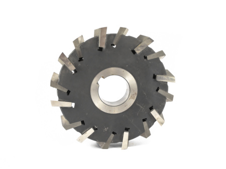 Фреза трехсторонняя 160х28х40 Z=16 со вставными рифлеными ножами Р6М5 (2241-0170) ГОСТ 1669-78