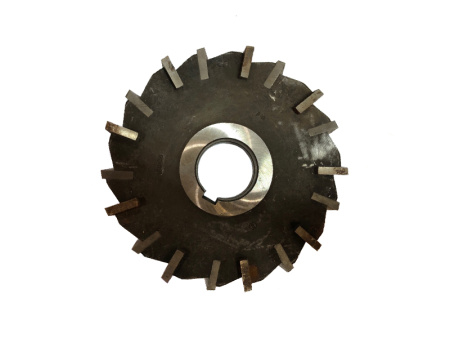 Фреза трехсторонняя 200х28х50 Z=18 со вставными рифлеными ножами Р6М5 (ТУ2.0350224638.1156-88)