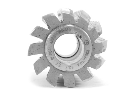 Фреза червячная для зубьев звездочек t=12,7 dр=7,75 Р6М5 (2523-0022) 90x80x32 (2гр.56 мин.) Львовский ИЗ