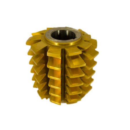 Фреза червячная М6 A Р6М5 2510-4201 20гр. (3гр.37 мин.) 112x112x40 мм износостойкое покрытие Beltools