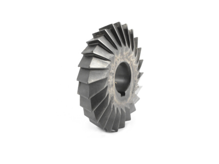 Фреза двухугловая несимметричная насадная 50х12х85грх15гр Р18 dпос=16мм