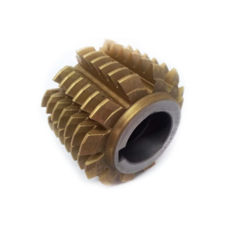 Фреза червячная для зубьев звездочек t=12,7 dр=7,75 C Р6М5К5 износостойкое покрытие (2523-0022) 90x80x32 (2гр.56 мин.) Львовский ИЗ