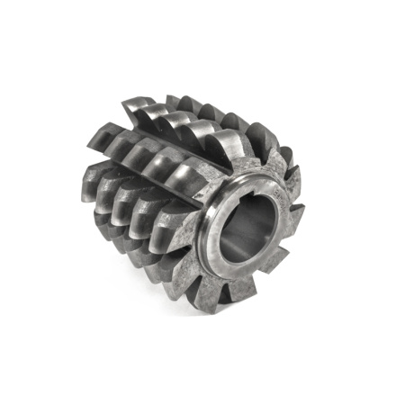 Фреза червячная для зубьев звездочек t=19,05 dр=12,07 B Р6М5 (2523-0042) 100x100x32 (4гр.05 мин.) 3781 Z=10 исп1 Beltools