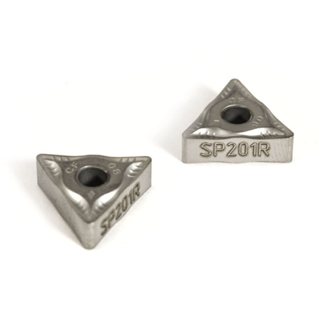 Пластина сменная треугольная TNMG 160404-CF SP201R «Русский Инструмент» (РИ)