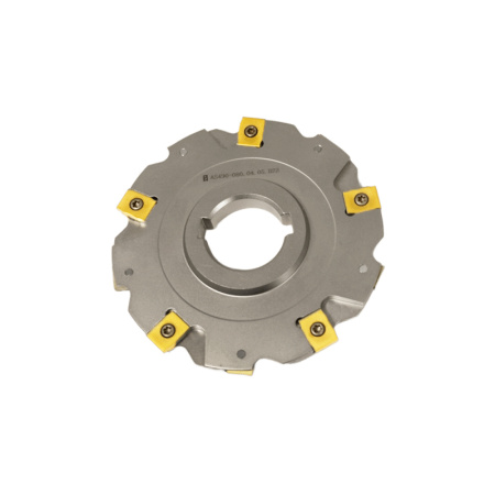 Фреза трехсторонняя 80х4х22 с механическим креплением 4гр пл-н с тан. креплением ZNHX 02 Z=10 (2х5) AS490-080.04.05.D22 «Русский Инструмент» (РИ)