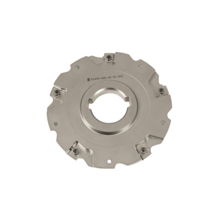Фреза трехсторонняя 80х4х22 с механическим креплением 4гр пл-н с тан. креплением ZNHX 02 Z=10 (2х5) AS490-080.04.05.D22 «Русский Инструмент» (РИ)